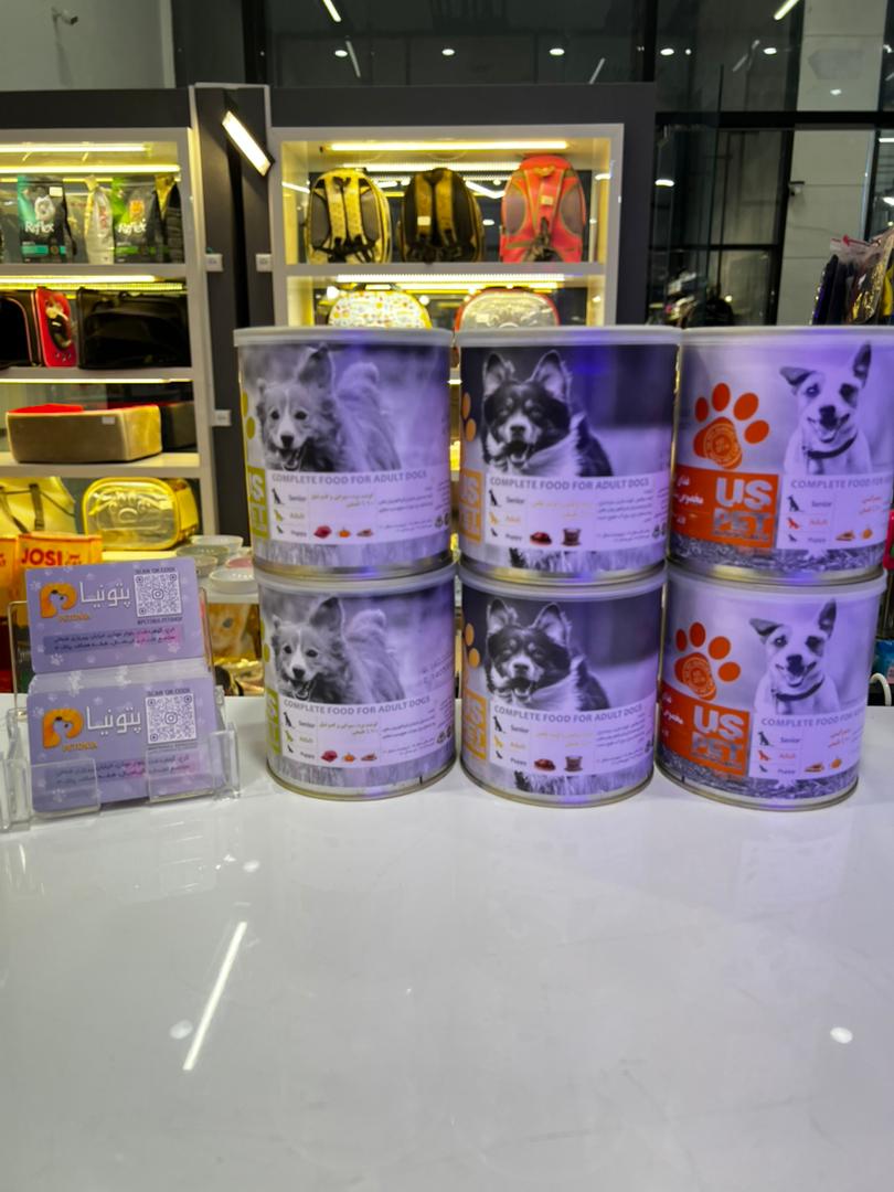 کنسرو سگ 800gr برند یو اس پت (Us Pet)